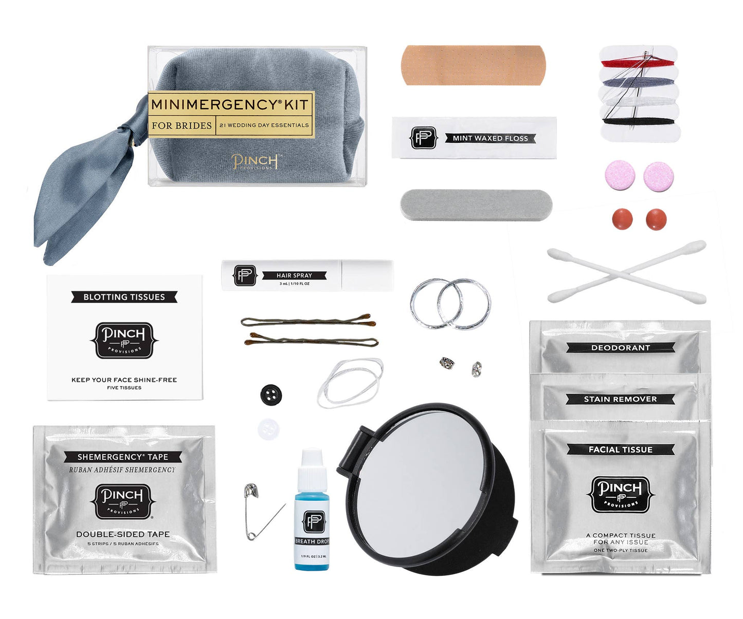 Velvet Minimergency Kits for Brides