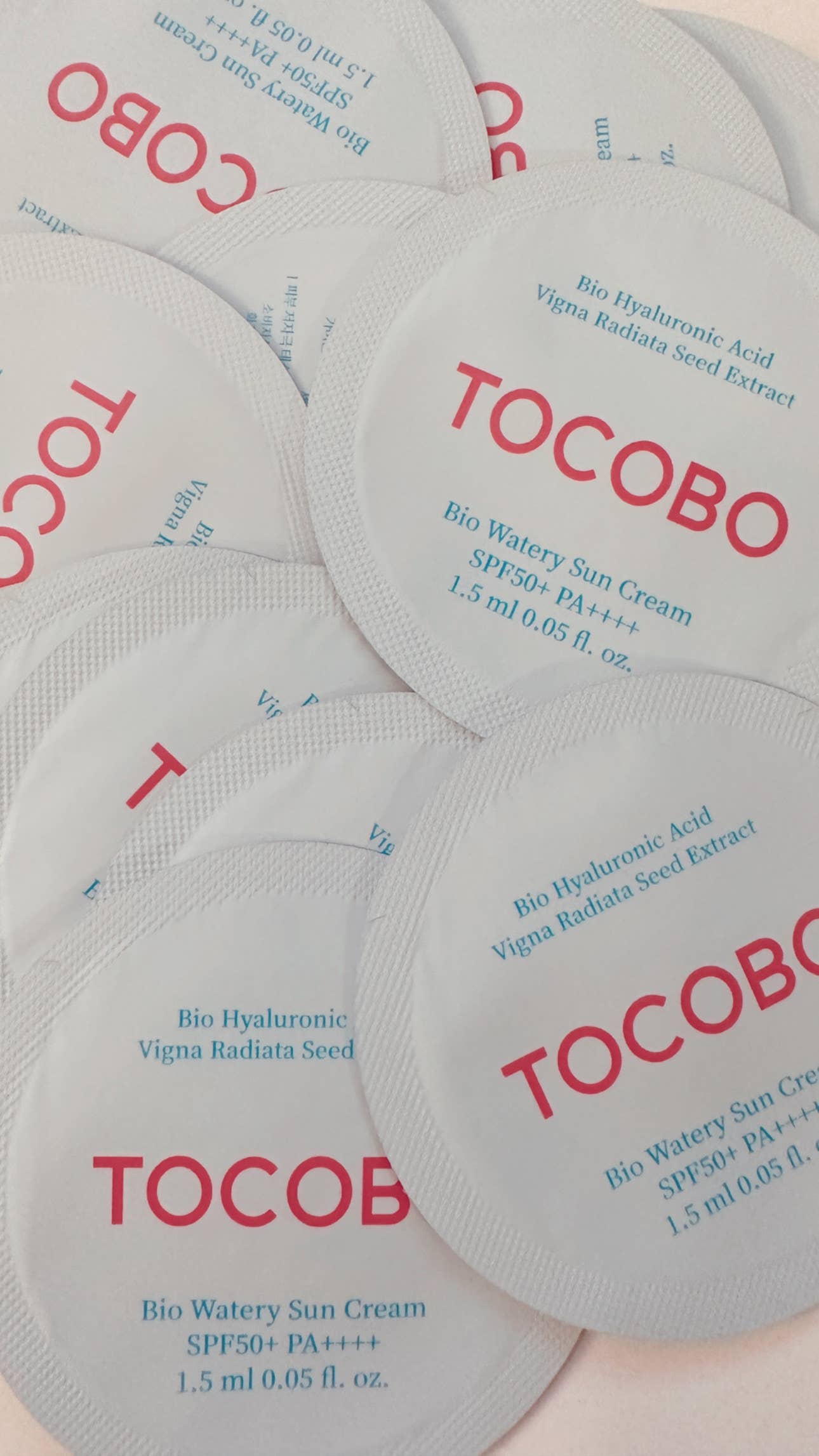 TOCOBO Bio Watery Sun Cream Sunscreen SPF50+ Sample