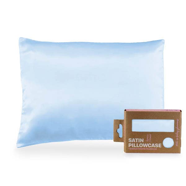 Single SATIN PILLOWCASE- Standard/ Queen