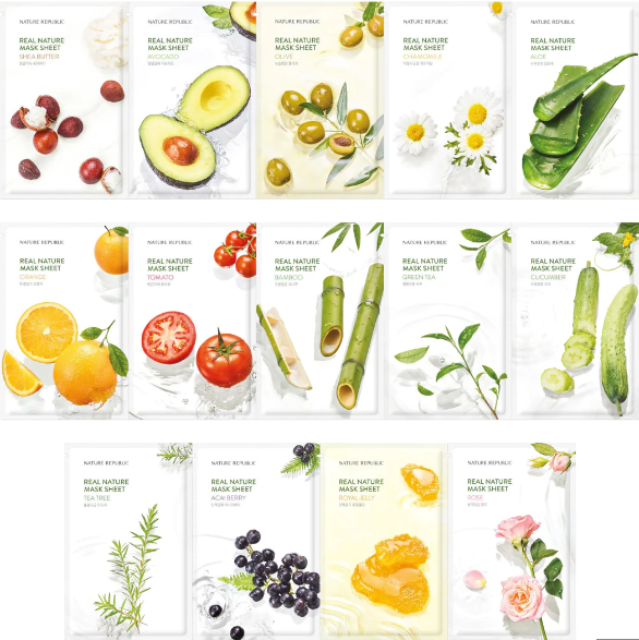 NATURE REPUBLIC Real Nature Face Sheet Mask