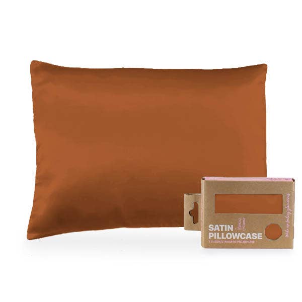 Single SATIN PILLOWCASE- Standard/ Queen