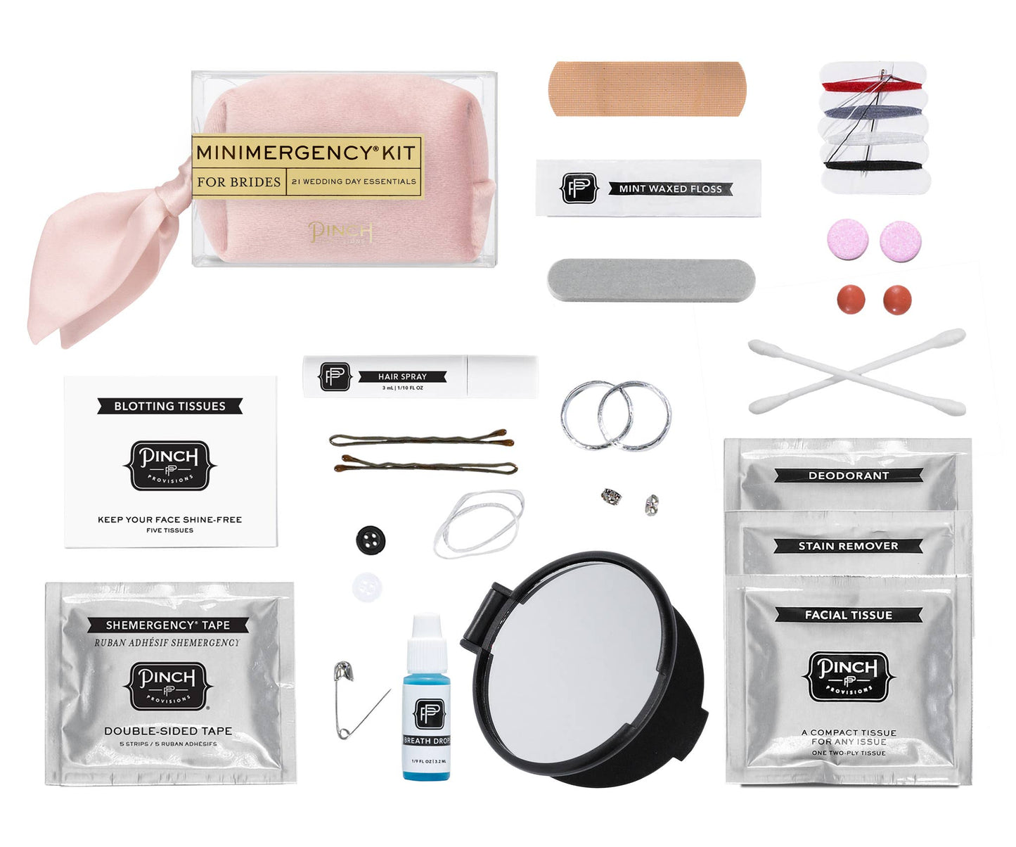 Velvet Minimergency Kits for Brides