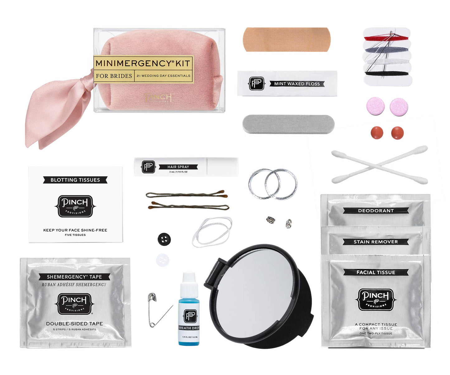 Velvet Minimergency Kits for Brides