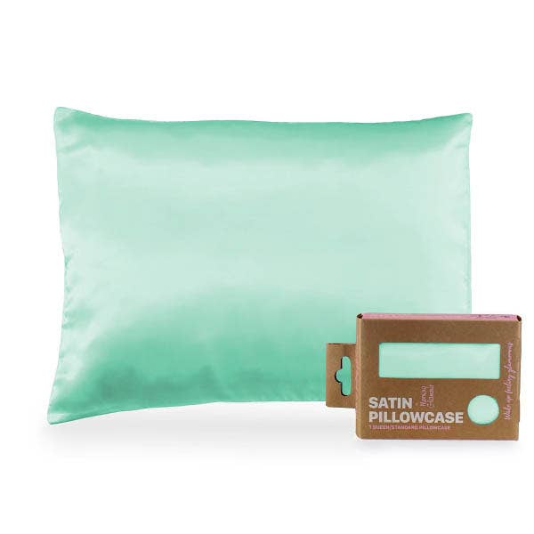 Single SATIN PILLOWCASE- Standard/ Queen