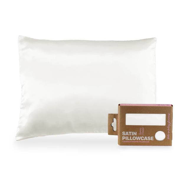 Single SATIN PILLOWCASE- Standard/ Queen