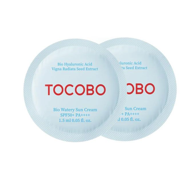 TOCOBO Bio Watery Sun Cream Sunscreen SPF50+ Sample