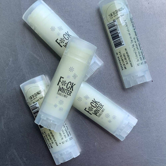 Limited Edition F*CK WINTER Lip Balms!