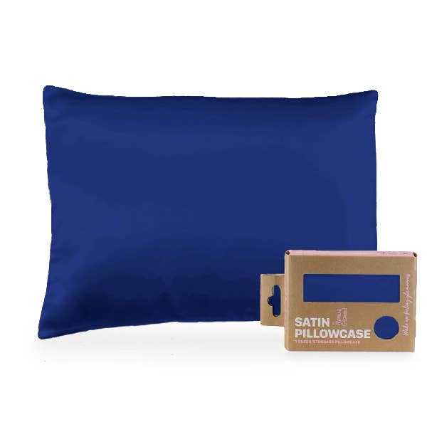 Single SATIN PILLOWCASE- Standard/ Queen